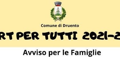 Contributo Comunale per le sport con fasce ISEE